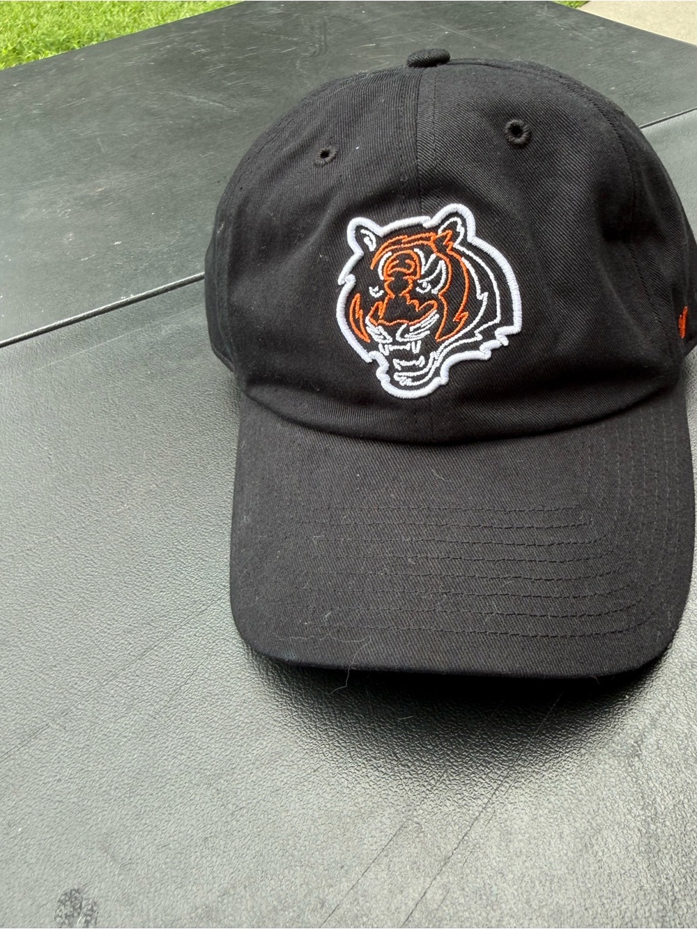 Cincinnati Bengals Hat Cap Strap Back Mens One Size Black NFL Football Dad Hat